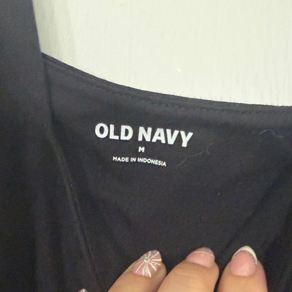 Old Navy Black One Piece - Picture 3 of 4